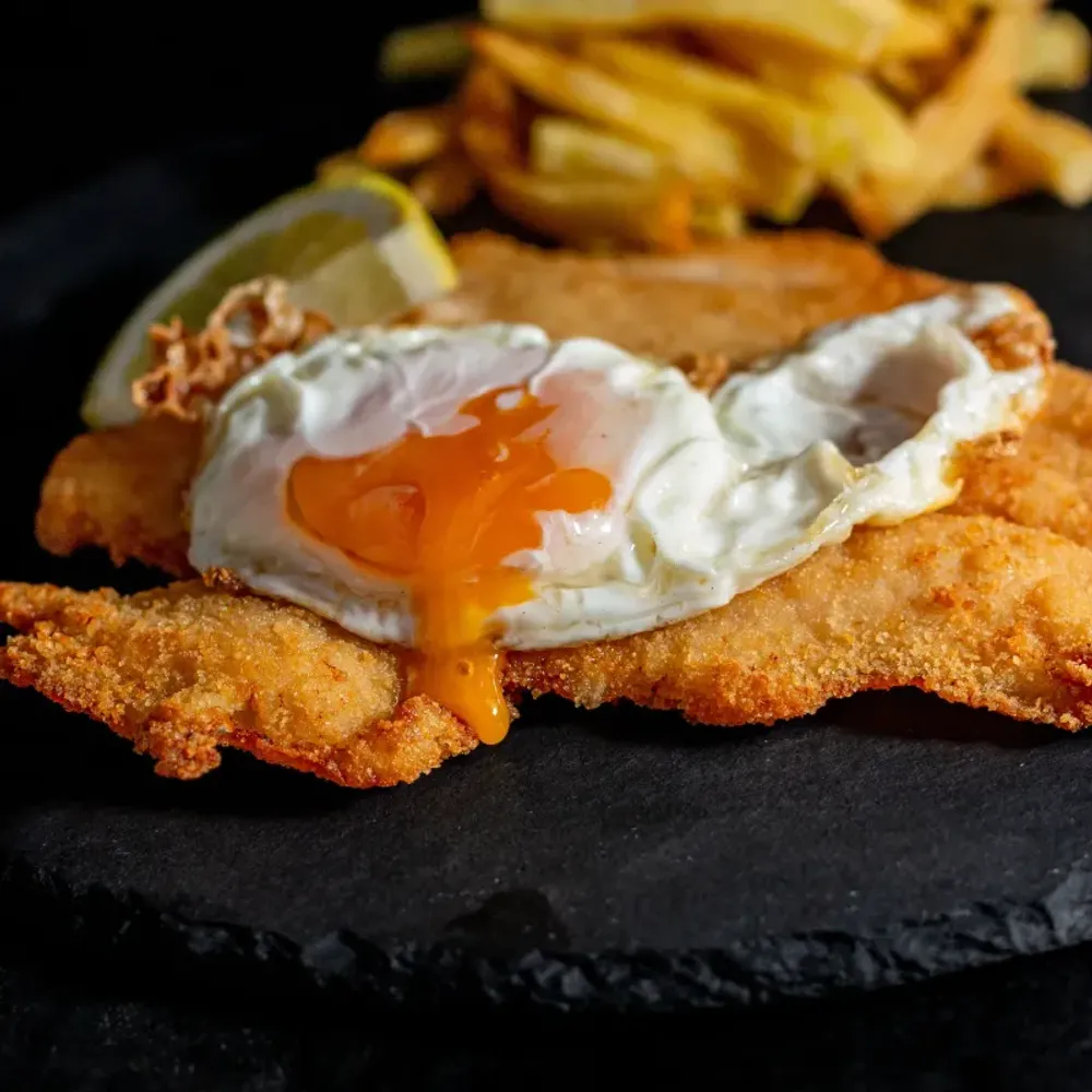 Chicken escalope Caballo
