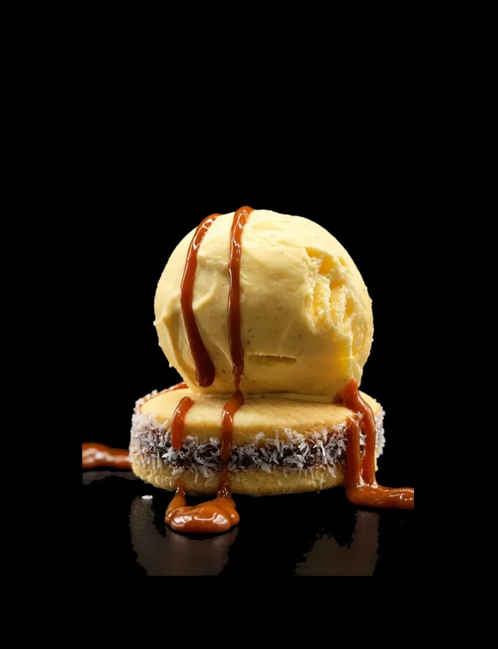 Alfajor con helado